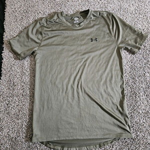 Under Armour Mens Size S UA Tech Vent Green Short Sleeve T-Shirt 1381975